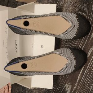 C-Shoes Rothys Grey Mist Captoe
